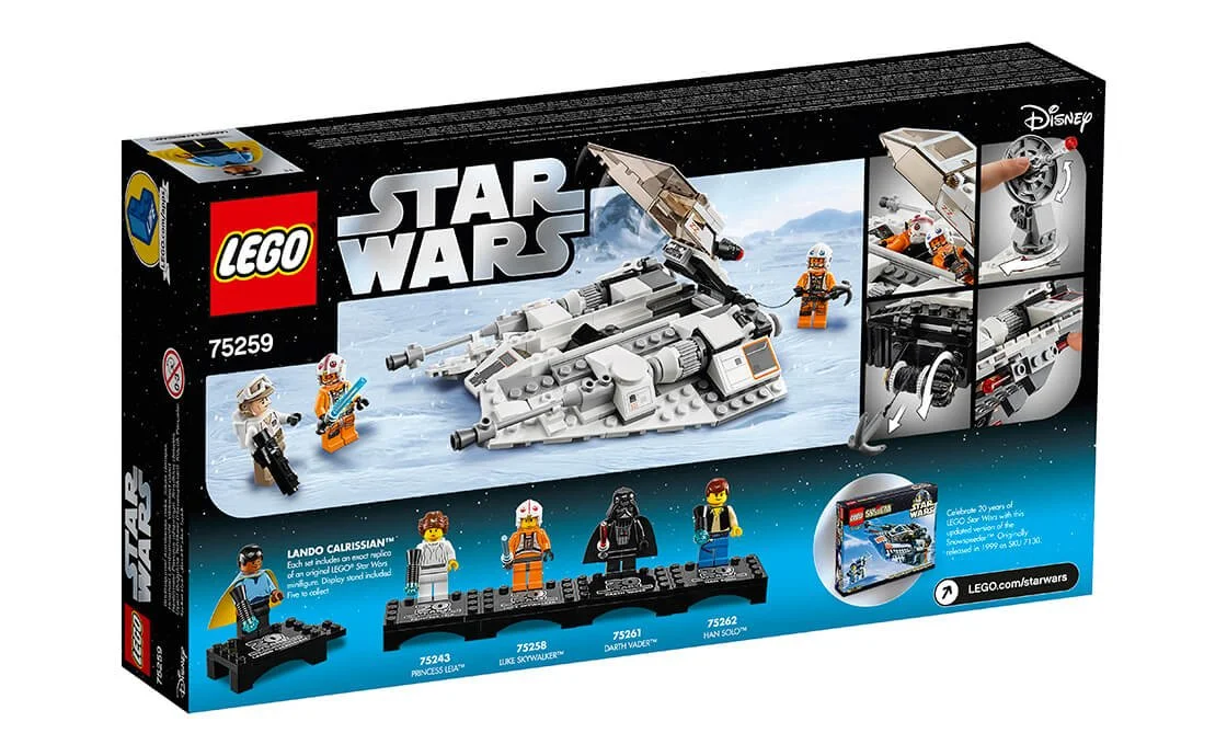 Конструктор Лего LEGO Star Wars Снежный спидер: выпуск к 20-летнему юбилею (75259), фото №3 Конструктор Лего LEGO Star Wars Снежный спидер: выпуск к 20-летнему юбилею (75259), фото №3