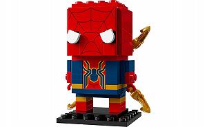 Дитячий конструктор LEGO Brick Headz Залізна Людина-павук (40670) synthetic.ua - Фото 1