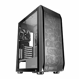Корпус Mars Gaming MC-PRO2 Tower / без БП / ATX / 4x120mm Fans / GPU 348 мм / Черный - Фото 1