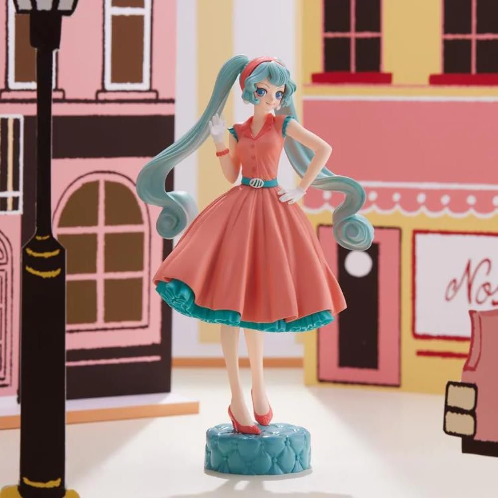 Фігурка Banpresto World Journey Vol.1 Hatsune Miku, 18 см, різнокольорова, фото №8