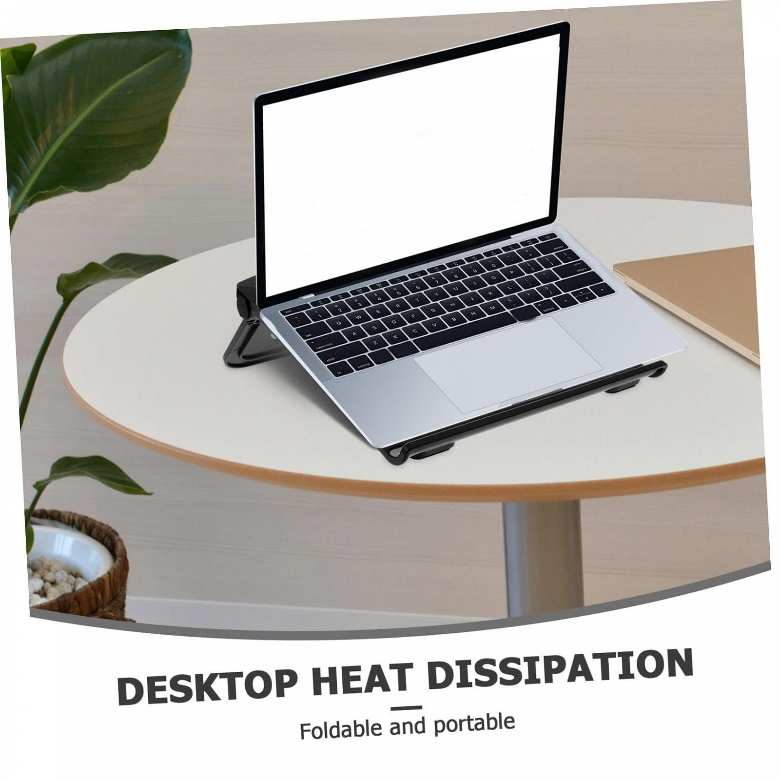 Подставка для ноутбука SHOWERORO ABS и силикон с противоскользящими накладками Многофункциональная, фото №3