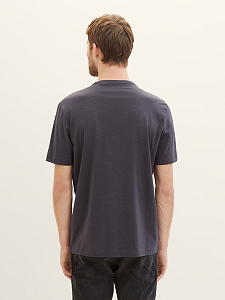 Футболка Men's Short Sleeve 1040821-10899 Tom Tailor Темно-сірий M synthetic.ua - Фото 1