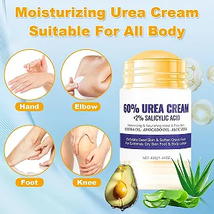 Крем для ног увлажняющий с мочевиной 60% от мозолей и трещин synthetic.ua - Фото 1