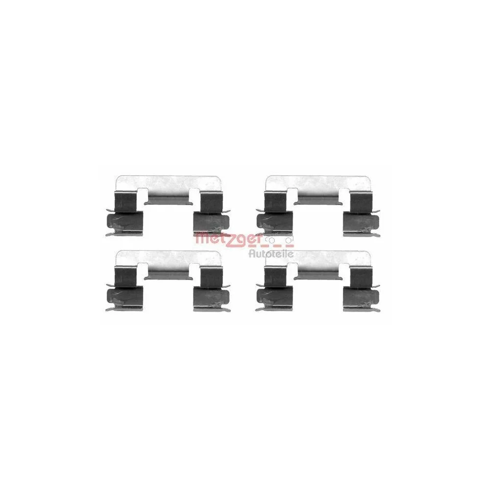 Комплект принадлежностей, тормозные колодки METZGER 109-1293 TOYOTA передняя ось, фото №1