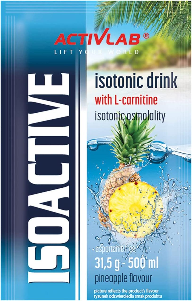Изотонический напиток Iso Active 31,5g 1 sachet Pineapple, фото №1