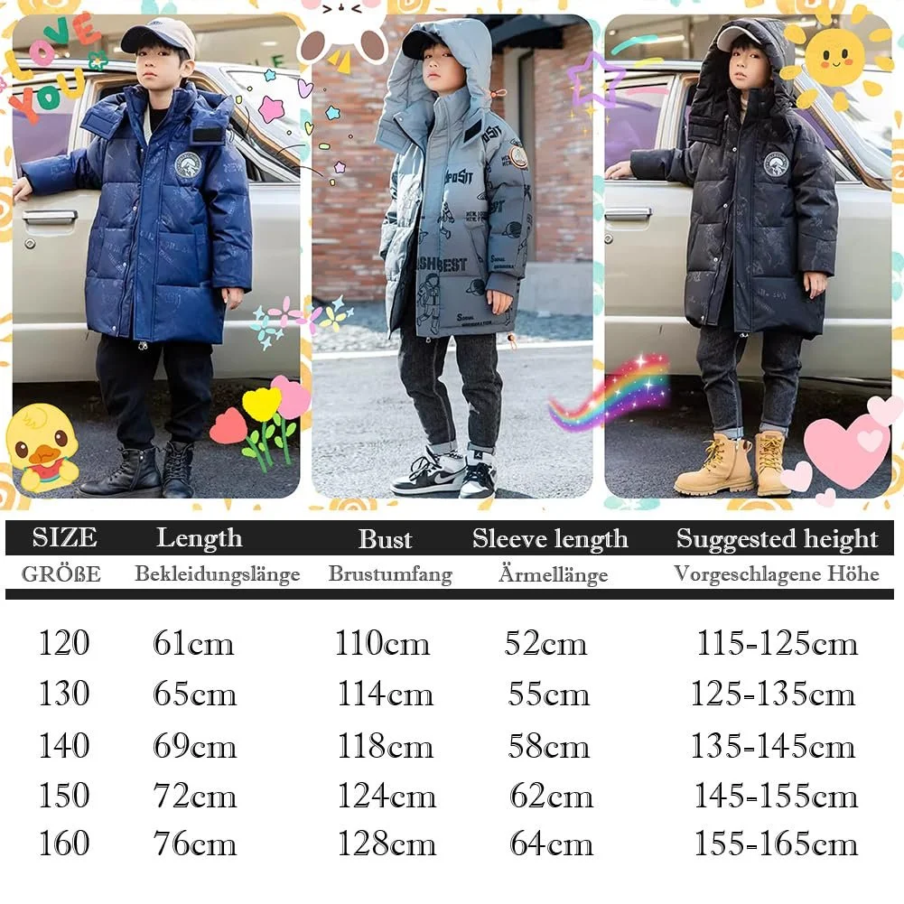 Зимняя куртка linboo для мальчиков, детская., фото №5 Зимняя куртка linboo для мальчиков, детская., фото №5