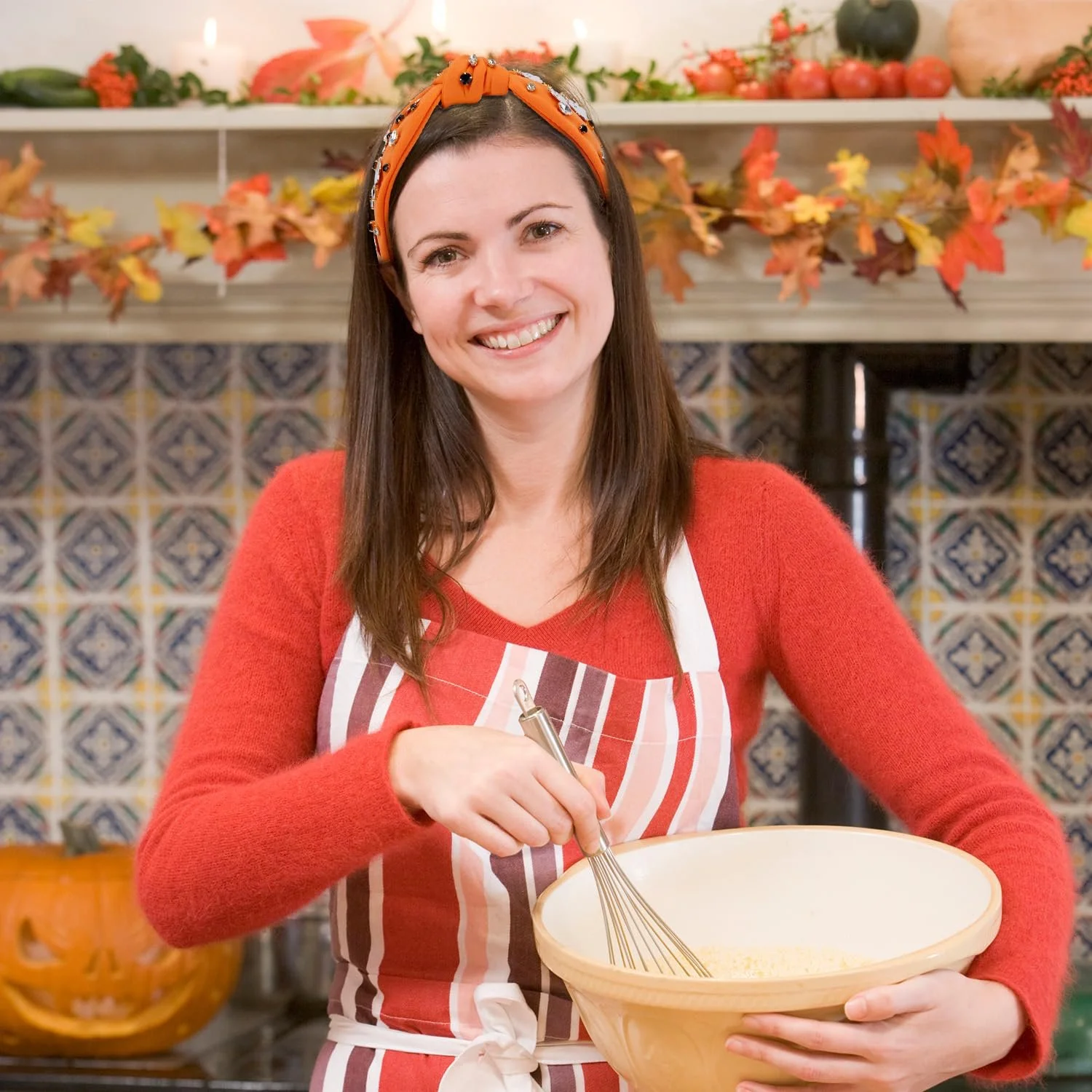 Хэллоуинский обруч Оранжевый, фото №7