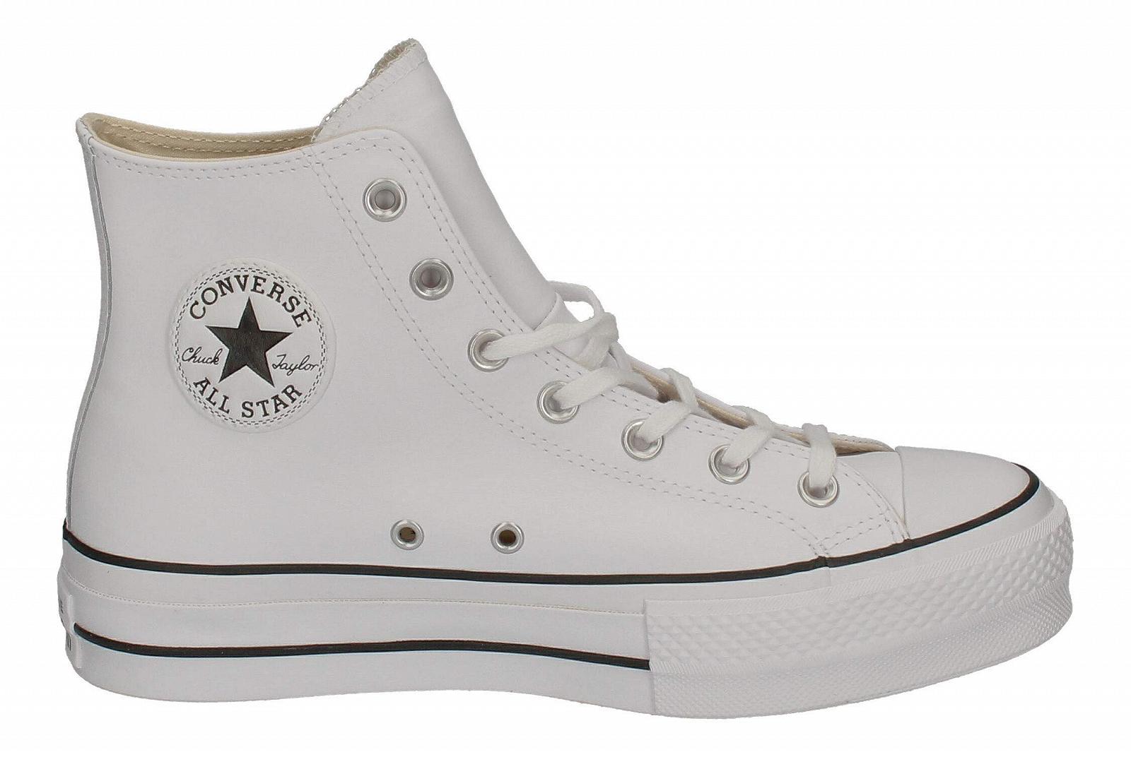 Кеды Converse CTAS Lift Hi Черный/Белый, фото №4
