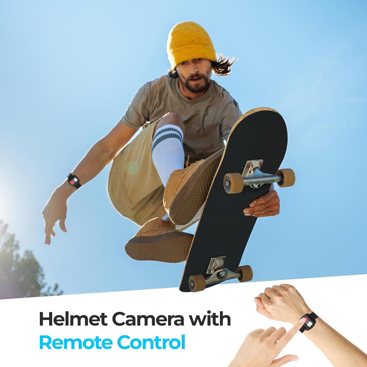 Екшн-камера Camlance C16PRO / 40Мп / 4K / 60fps / Wi-Fi / Bluetooth / Водонепроникна 40м / Чорна, фото №6