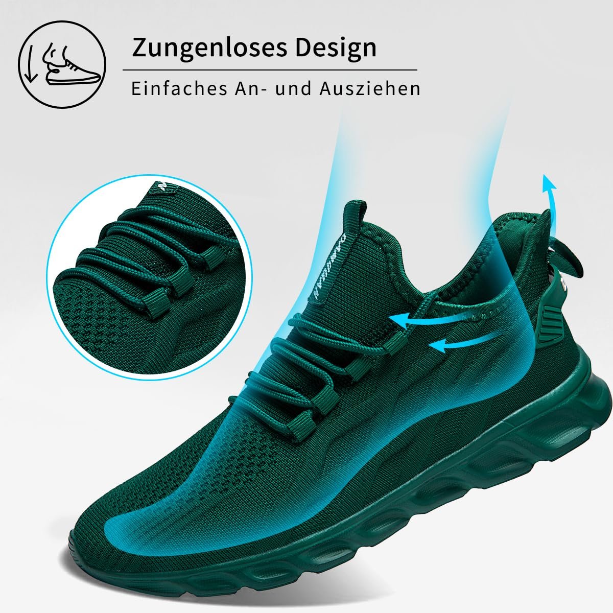 Чоловічі зимові утеплені черевики ZDFQLGV для активного відпочинку Водонепроникні, фото №5