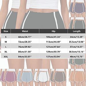Шорты для бега Женские Эластичный пояс Летние Короткие synthetic.ua - Фото 1
