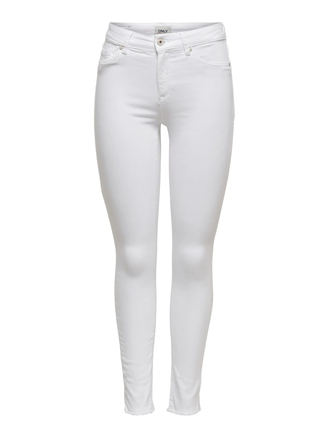 Джинсы ONLY BLUSH MID SK RW ANK DNM REA0730 NOOS 15155438 Белый L, фото №5