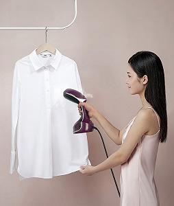 Вертикальний відпарювач Brandt BDF10B 1500W 250ml Aluminium Sole Blue synthetic.ua - Фото 1