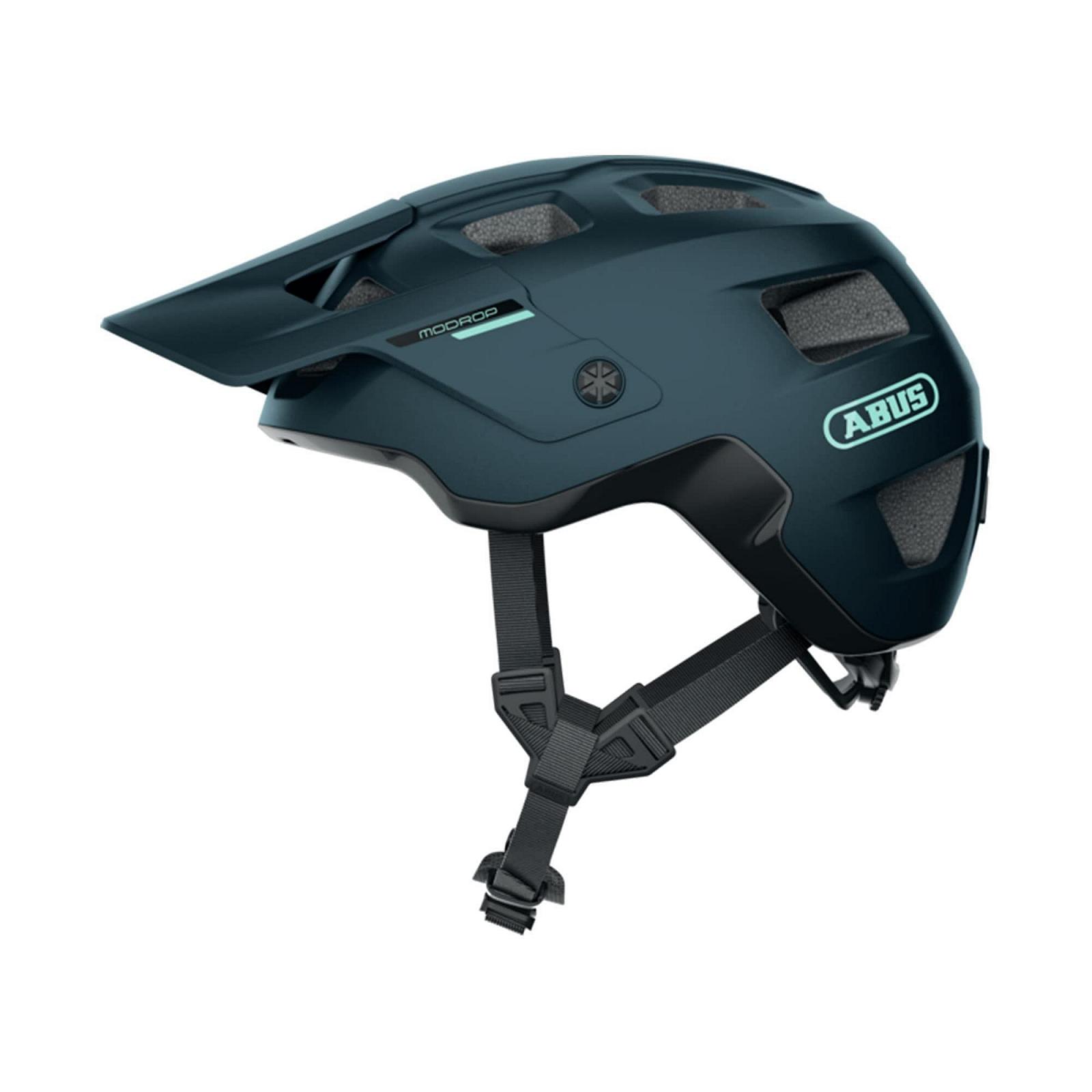 Шлем MTB ABUS MoDrop, для горных велосипедистов, с хорошей вентиляцией, регулируемый, унисекс, фото №4