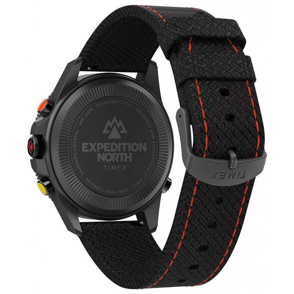 Аналоговые часы Timex Expedition North ide-Temp-Compass, мужские, черные, ремешок, фото №2 Аналоговые часы Timex Expedition North ide-Temp-Compass, мужские, черные, ремешок, фото №2