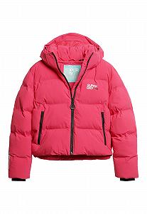 Куртка пуховая Superdry женская с капюшоном - Фото 1