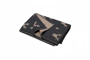 Декоративное одеяло David Fussenegger Reindeer 130 x 200 см Антрацит - Фото 1