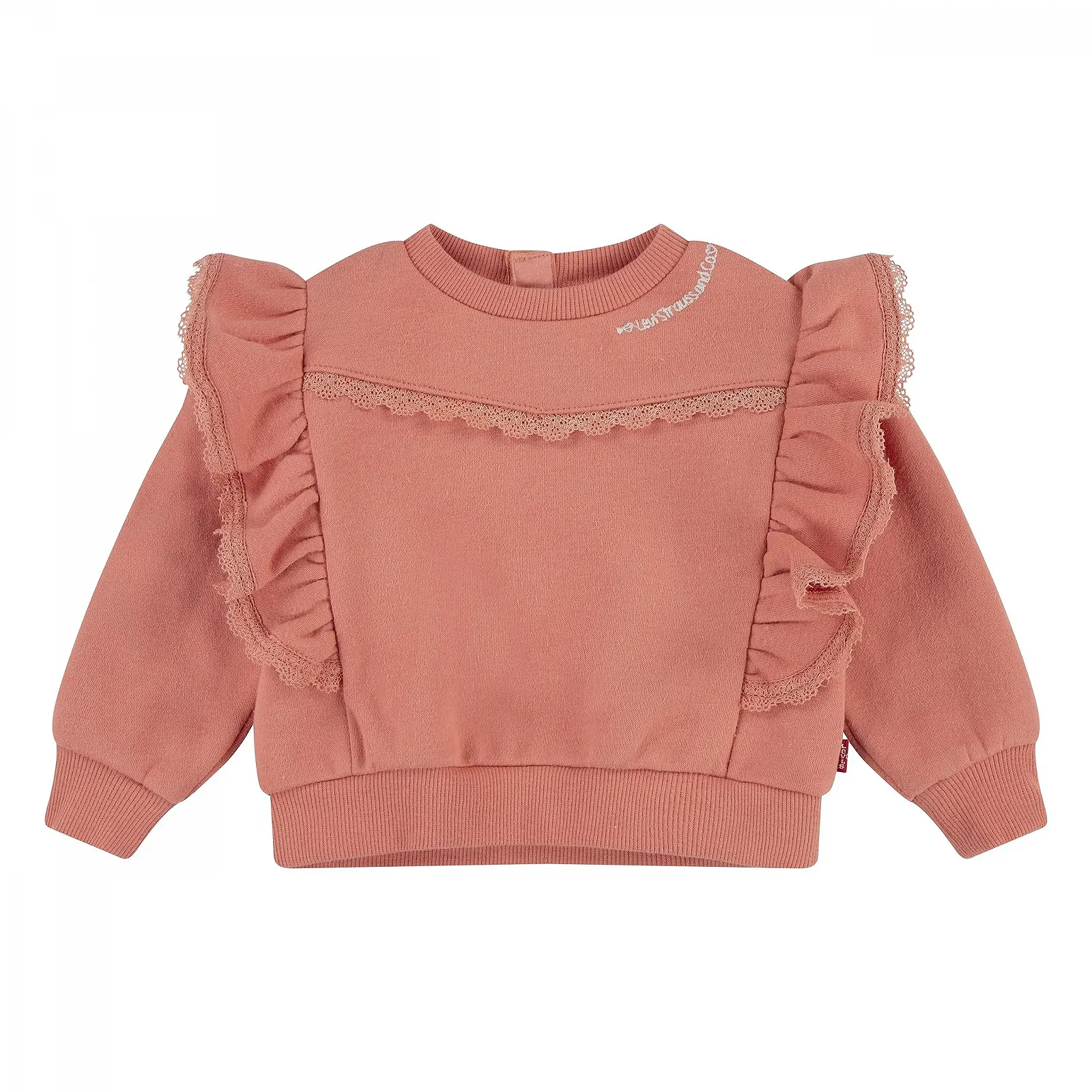 Світшот Levi's Lvg Crew with Ruffle 1ej245 для дівчаток, фото №1