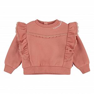 Кофта Levi's Lvg Crew with Ruffle 1ej245 для девочек - Фото 1