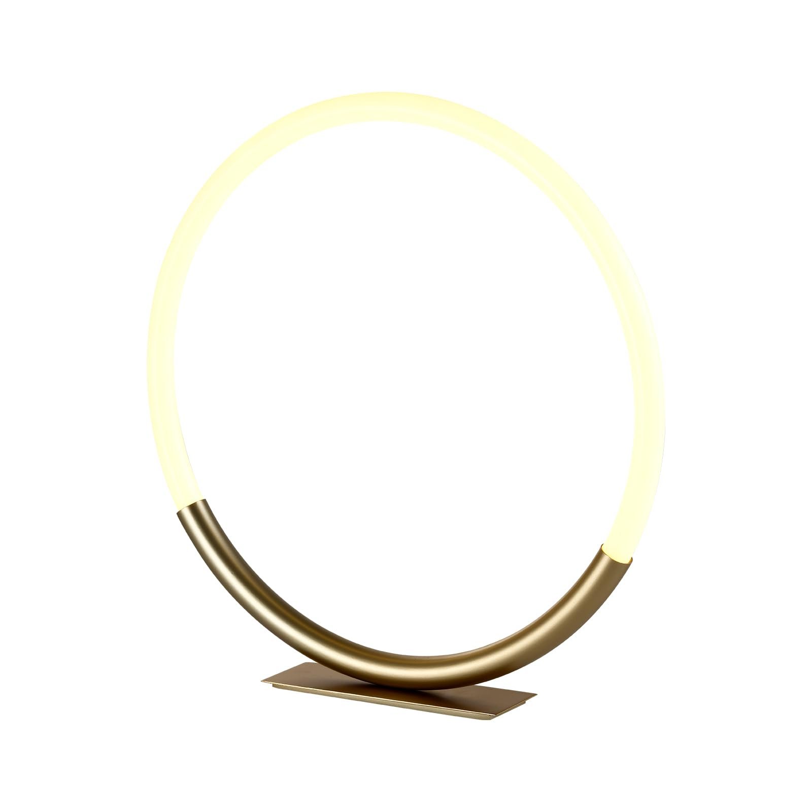 Настільна світлодіодна лампа LQWELL металева сучасна 3000K, фото №1