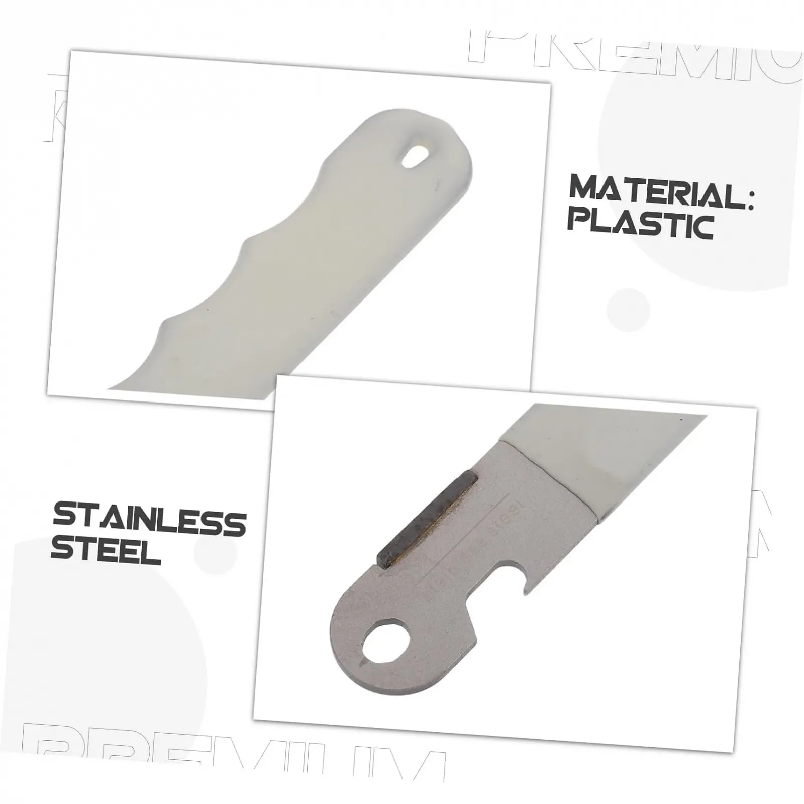 Точило для ножів та ножиць багатофункціональне кишенькове пластикове біле, фото №3 Точило для ножів та ножиць багатофункціональне кишенькове пластикове біле, фото №3