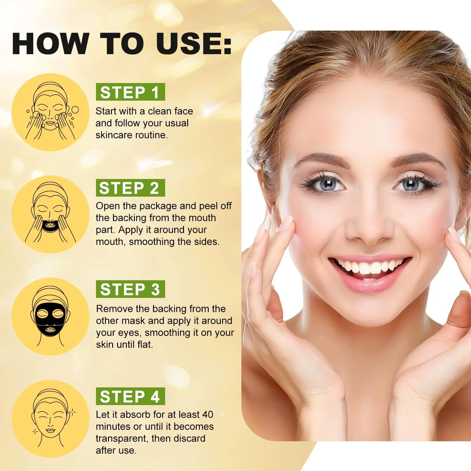 Маска для обличчя Snail Mucin для чутливої шкіри, зволожує та відновлює шкіру, антивіковий ефект, фото №4 Маска для обличчя Snail Mucin для чутливої шкіри, зволожує та відновлює шкіру, антивіковий ефект, фото №4