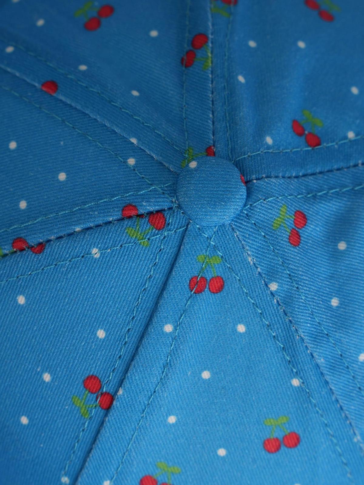 Бейсболка SCHIETWETTER з принтом вишні регульована 100% бавовна, фото №6