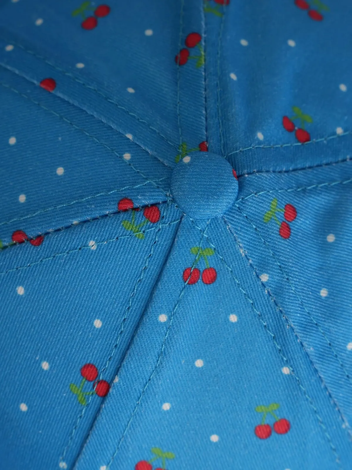 Бейсболка SCHIETWETTER с принтом вишни регулируемая 100% хлопок, фото №6