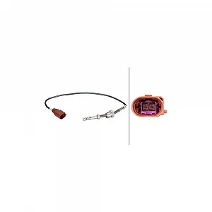 Датчик температуры отработавших газов HELLA 6PT 010 376-221 для SEAT SKODA - Фото 1