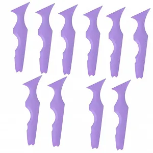 Трафарети для підводки FRCOLOR 10 шт силіконові для макіяжу - Фото 1