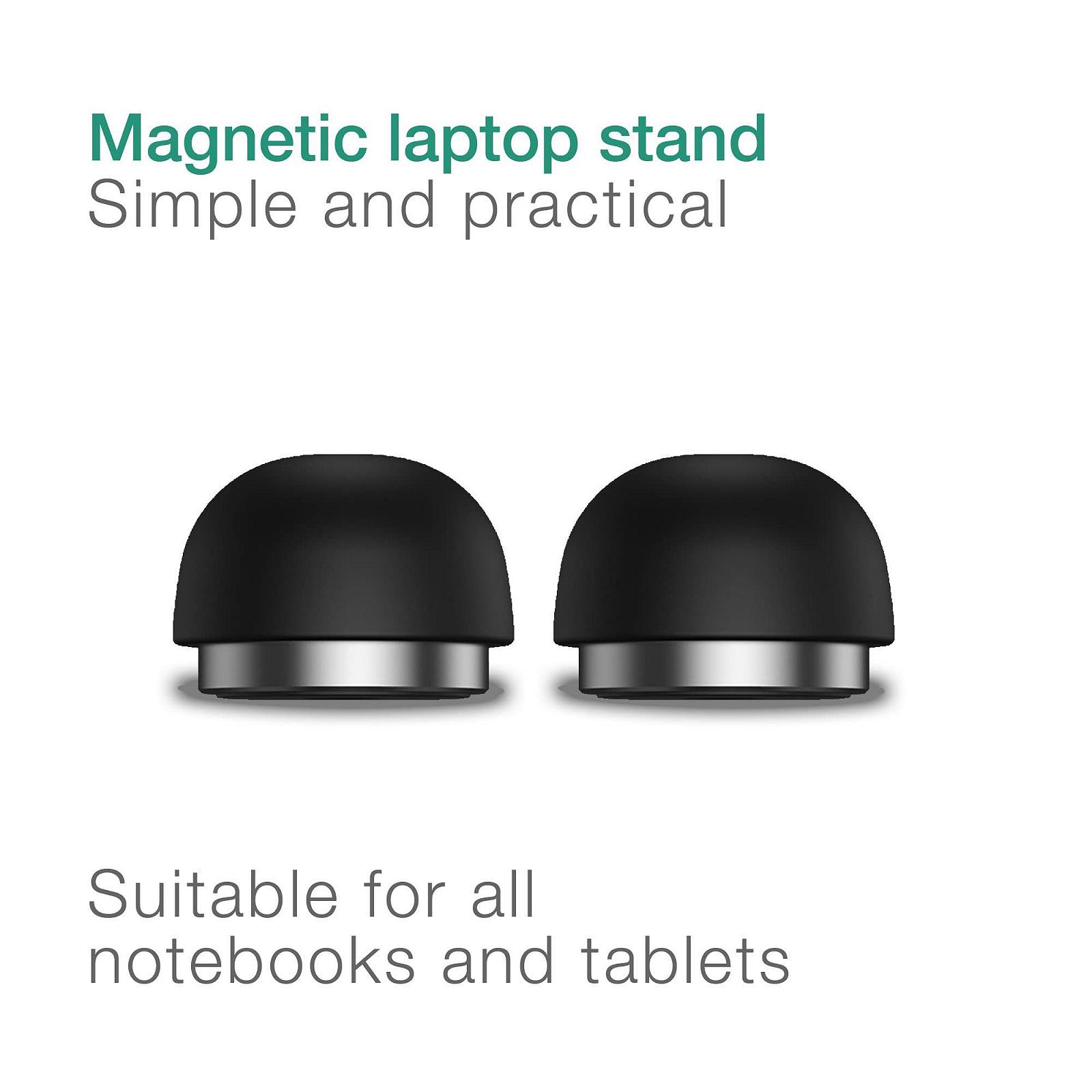 Подставка для ноутбука CELLONIC с вентилятором - Эргономичная подставка-охладитель 3-в-1, фото №2