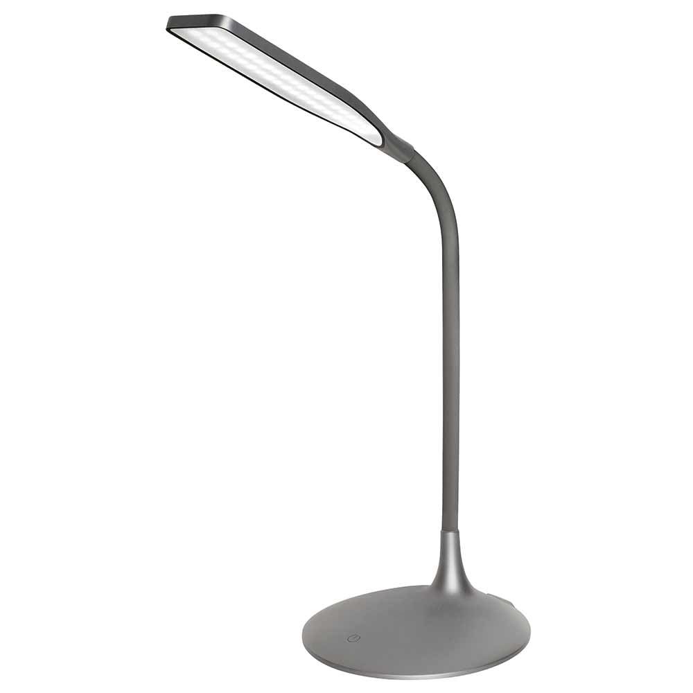 Настільна лампа NCC-Licht Panan Disc LED Акумуляторна 5 Вт 220 лм 3000 K Сіра, фото №1