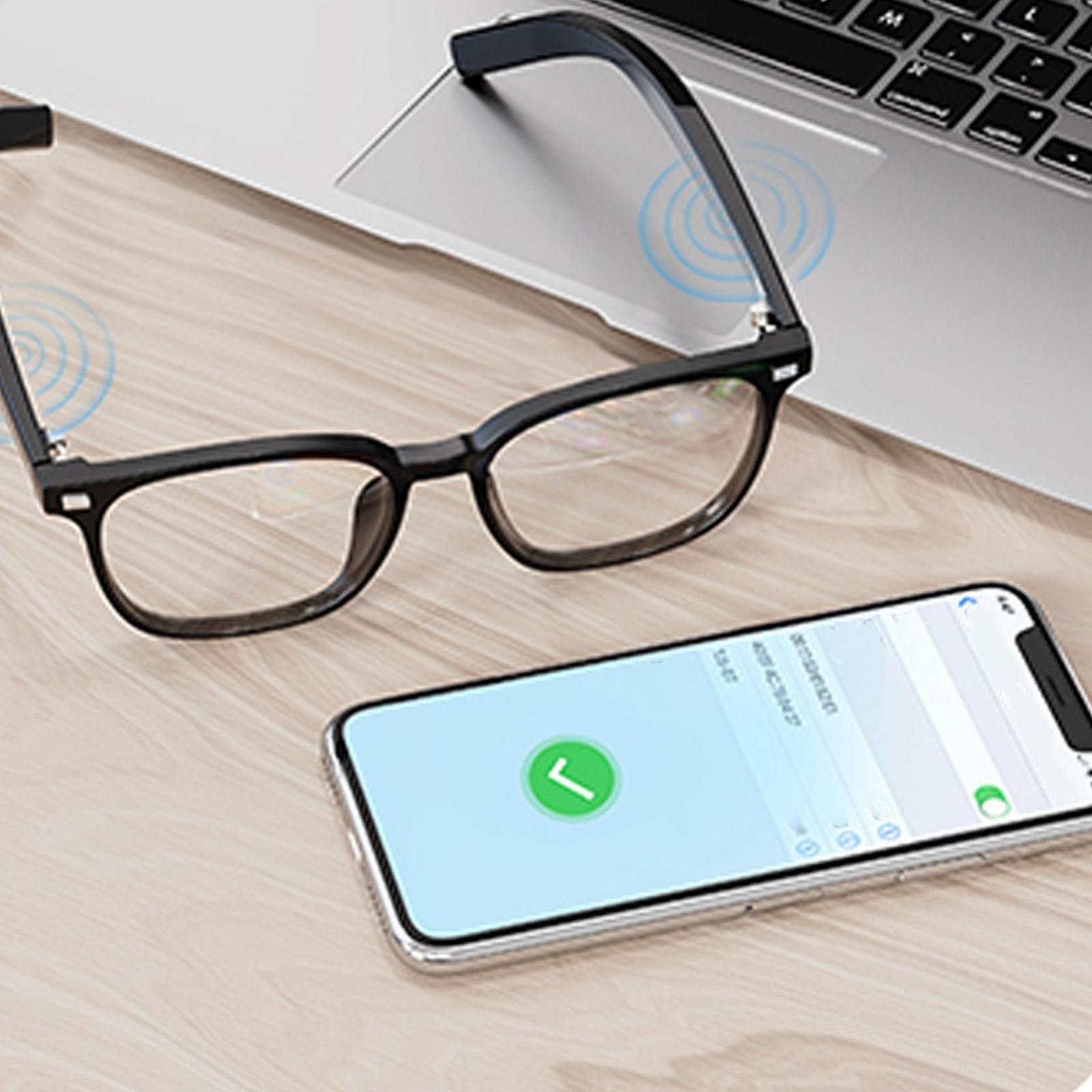 Розумні окуляри з AI-перекладом, у реальному часі, Bluetooth 5.3 з 118 мовами, Відкритий AI, фото №9