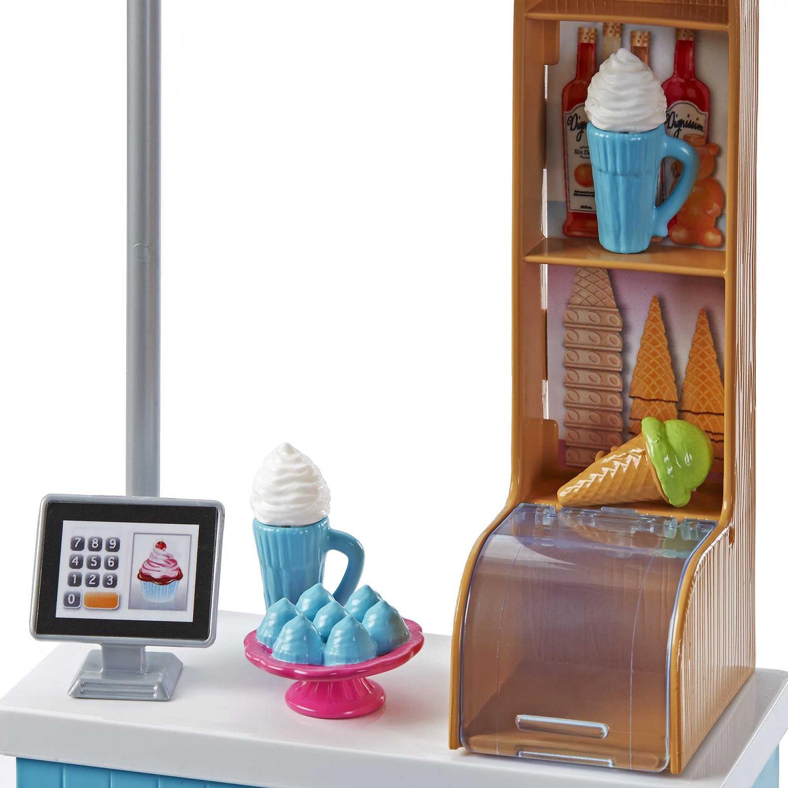 Куклы Barbie и игровой набор Gelato Cafe, фото №5