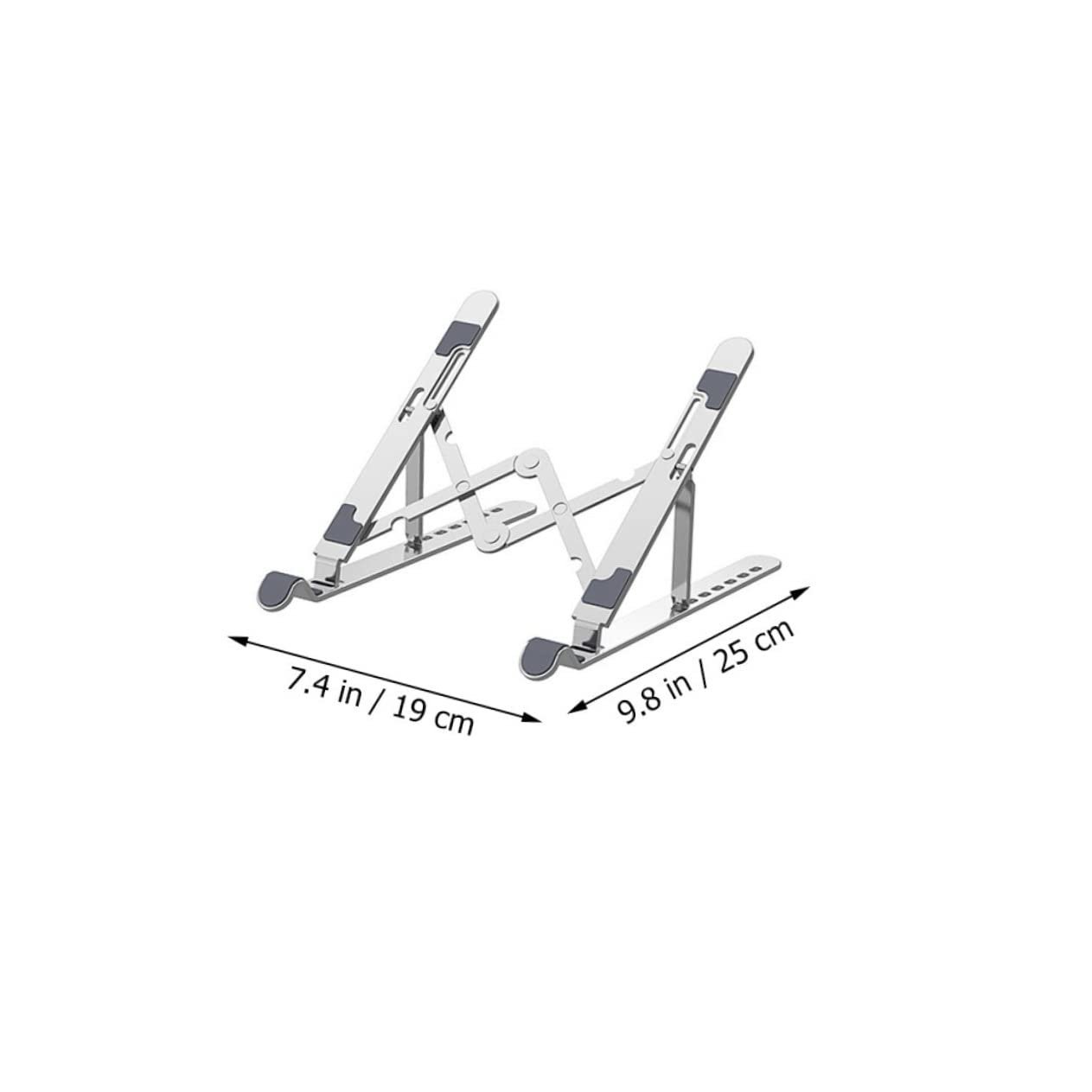 Підставка для ноутбука SEWACC Алюмінієва складана з сумкою для перенесення Міцна та стійка до подряпин, фото №4