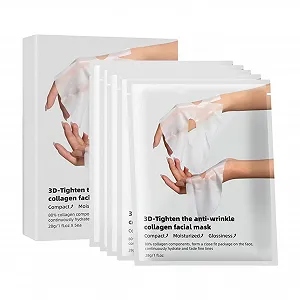 Увлажняющая маска для лица Hydro Boost Увлажняющие салфетки для лица Ночная маска для лица Нежные увлажняющие салфетки для лица Портативные патчи для лица для всех типов кожи, 28 г - Фото 1