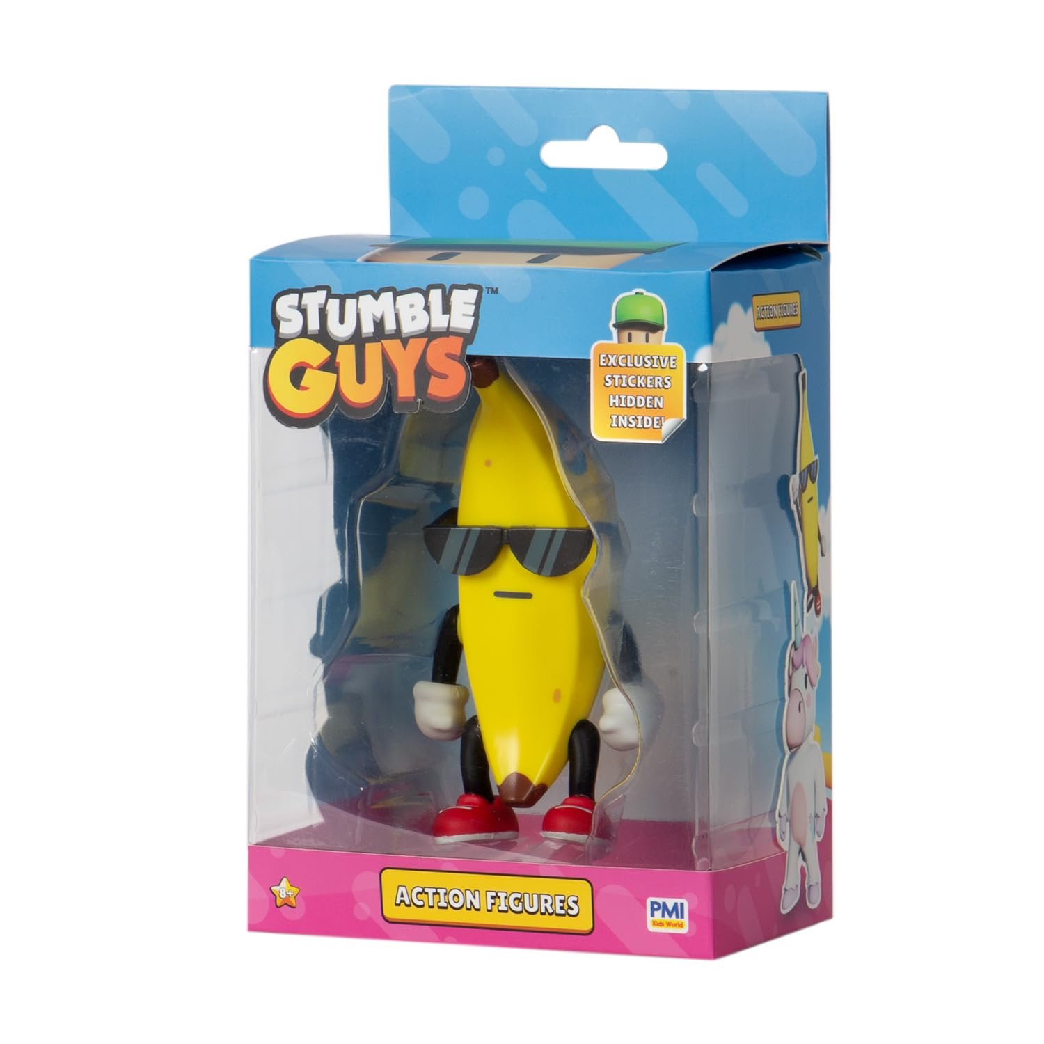 Фігурка Bandai Stumble Guys Banana Guy 11 см з наліпками, фото №5