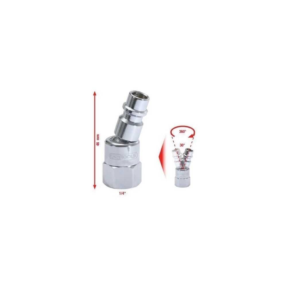 З'єднувач/розподільник для пневмосистеми KS TOOLS 515.3394, фото №1 З'єднувач/розподільник для пневмосистеми KS TOOLS 515.3394, фото №1