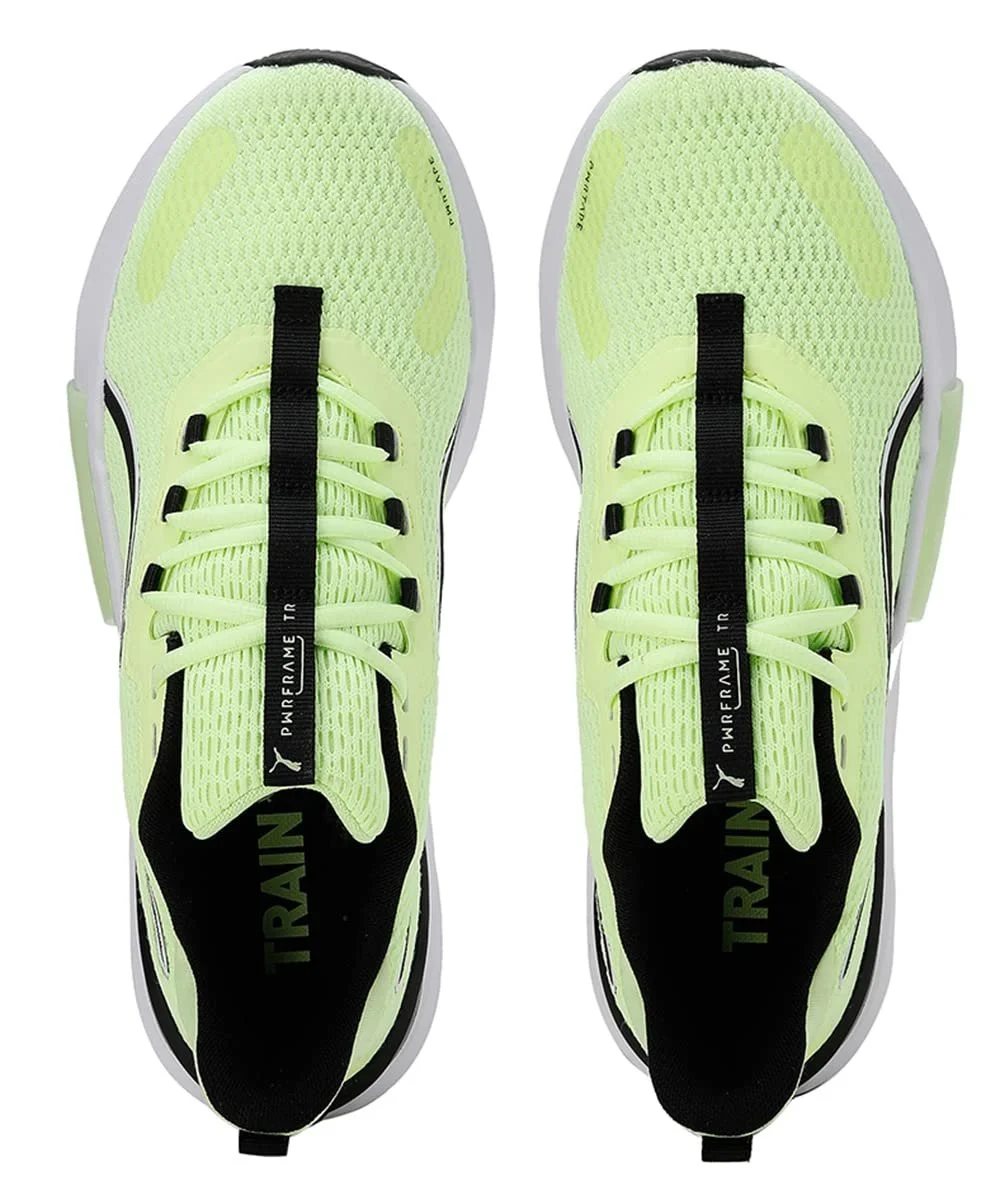 Футбольные Бутсы PUMA Pwrframe Tr 2 Черный/Желтый/Белый, фото №9