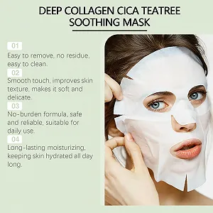 Маска для лица с глубоким коллагеном против морщин и лифтинга synthetic.ua - Фото 1