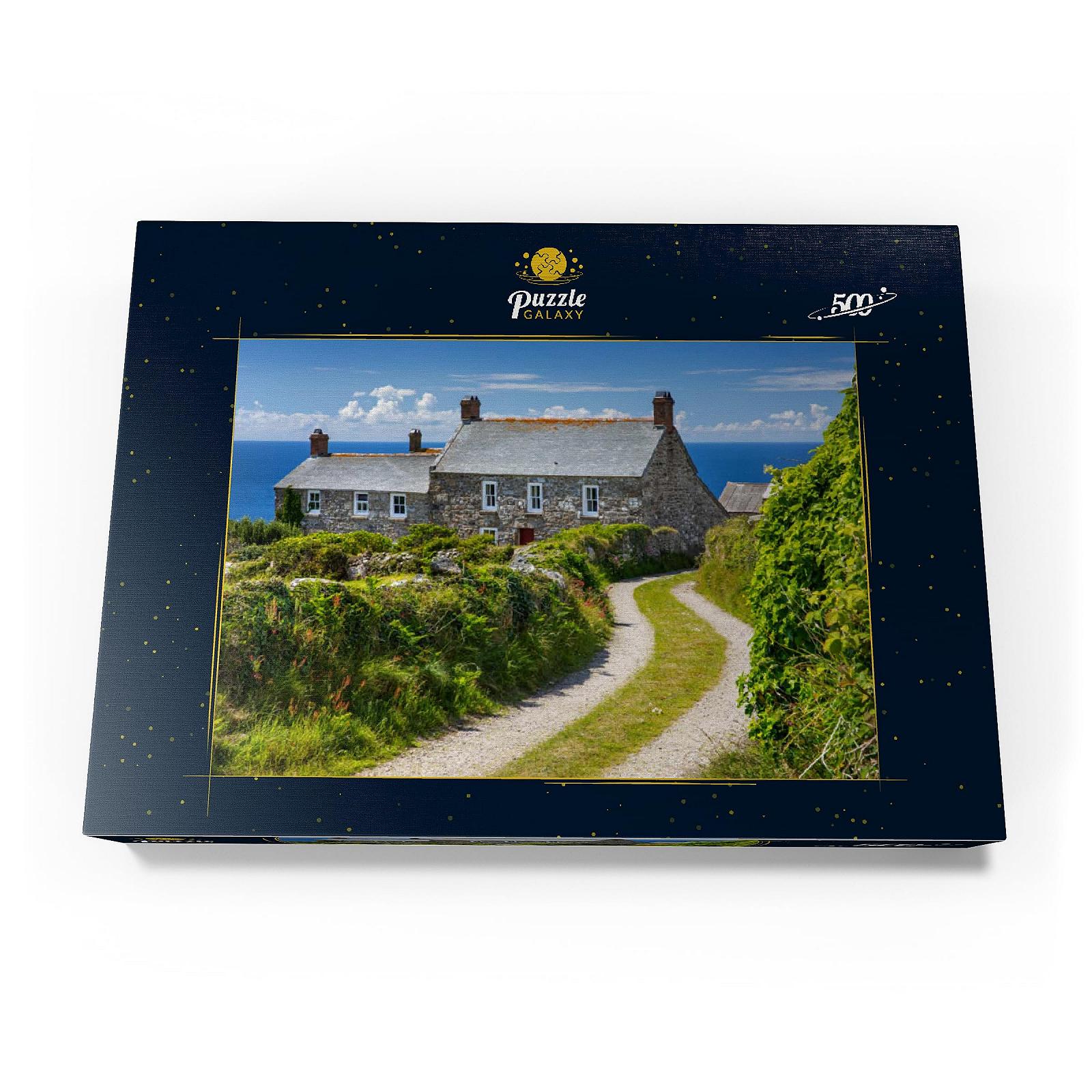 Пазл MyPuzzle Special Collection by Puzzle Galaxy Path to a Farmhouse on Cape Cornwall, Penwith Peninsula, Cornwall Premium 500 деталей, фото №4