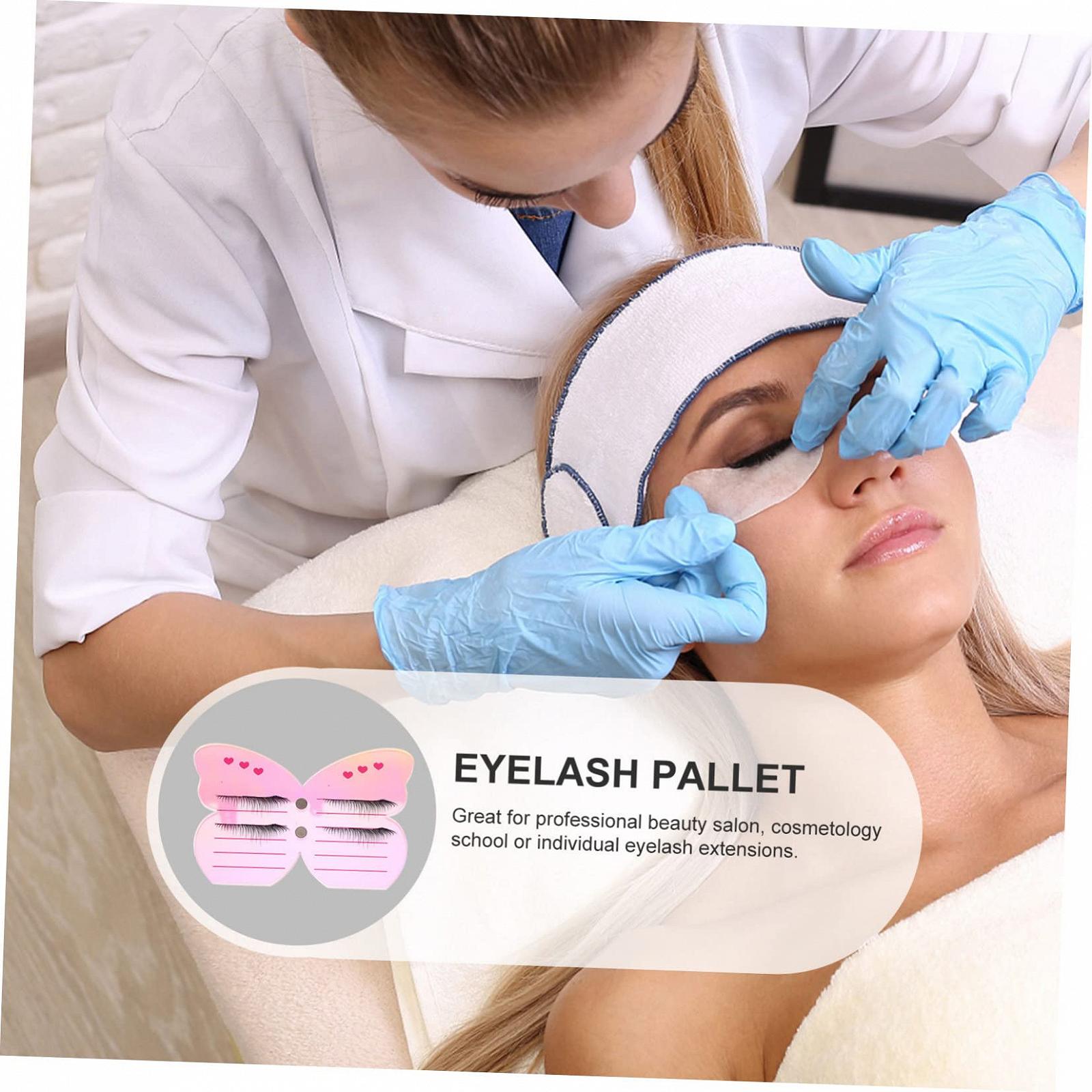 Акриловая подставка Angoily 4 шт. для ресниц белая для наращивания магнитная, фото №3 Акриловая подставка Angoily 4 шт. для ресниц белая для наращивания магнитная, фото №3