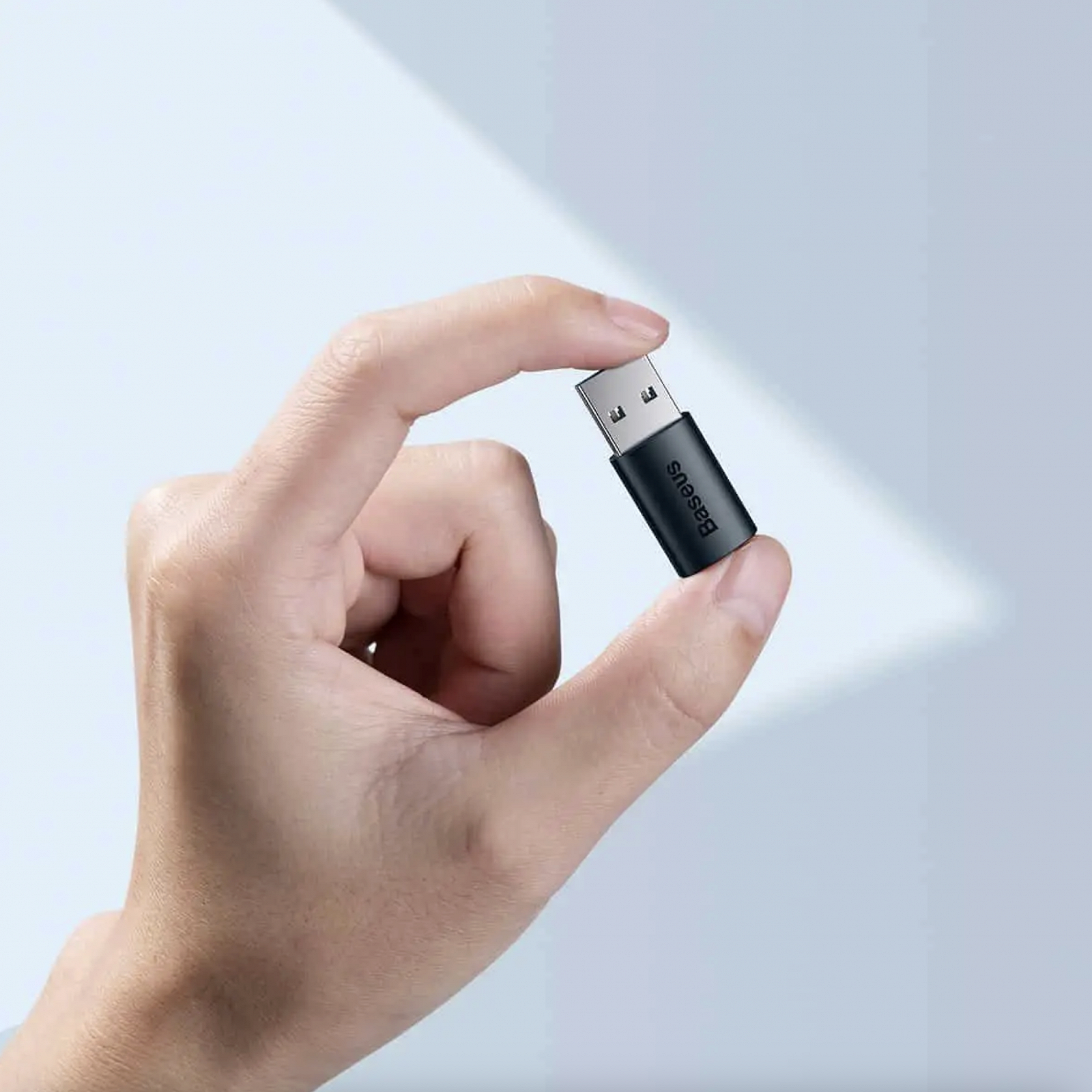 Baseus перехідник USB 3.1 — USB-C Чорний, фото №3