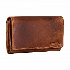 Кошелек STILORD Amanda Женский Большой Кожаный с RFID Защитой Винтажный Кошелек из Натуральной Кожи - Фото 1