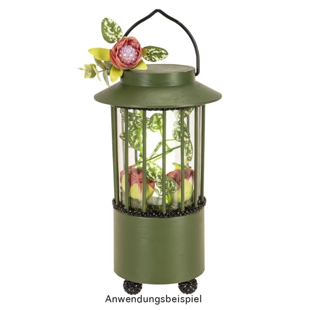 Настільна лампа-ліхтар LED Ideen mit Herz З ручкою Ø 11,5 см Батарейки Таймер, фото №5