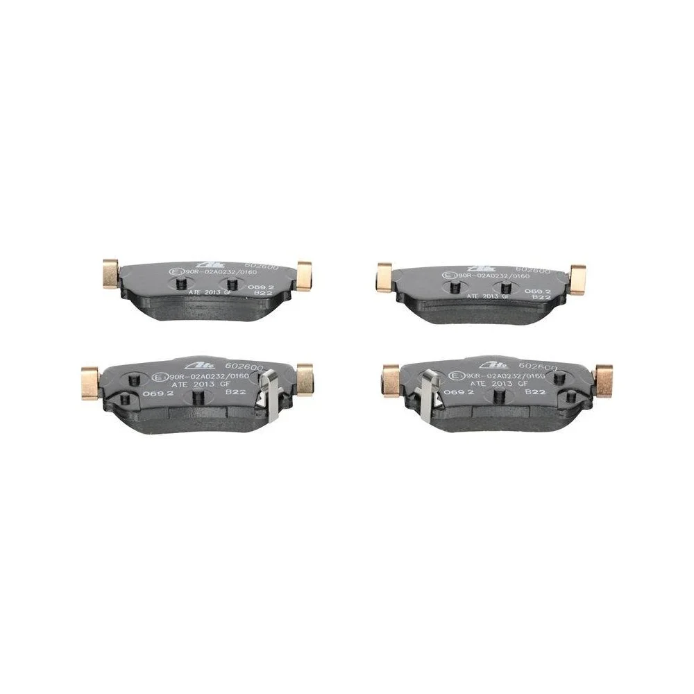 Комплект гальмівних колодок, дискові гальма ATE 13.0460-2600.2, фото №1 Комплект гальмівних колодок, дискові гальма ATE 13.0460-2600.2, фото №1