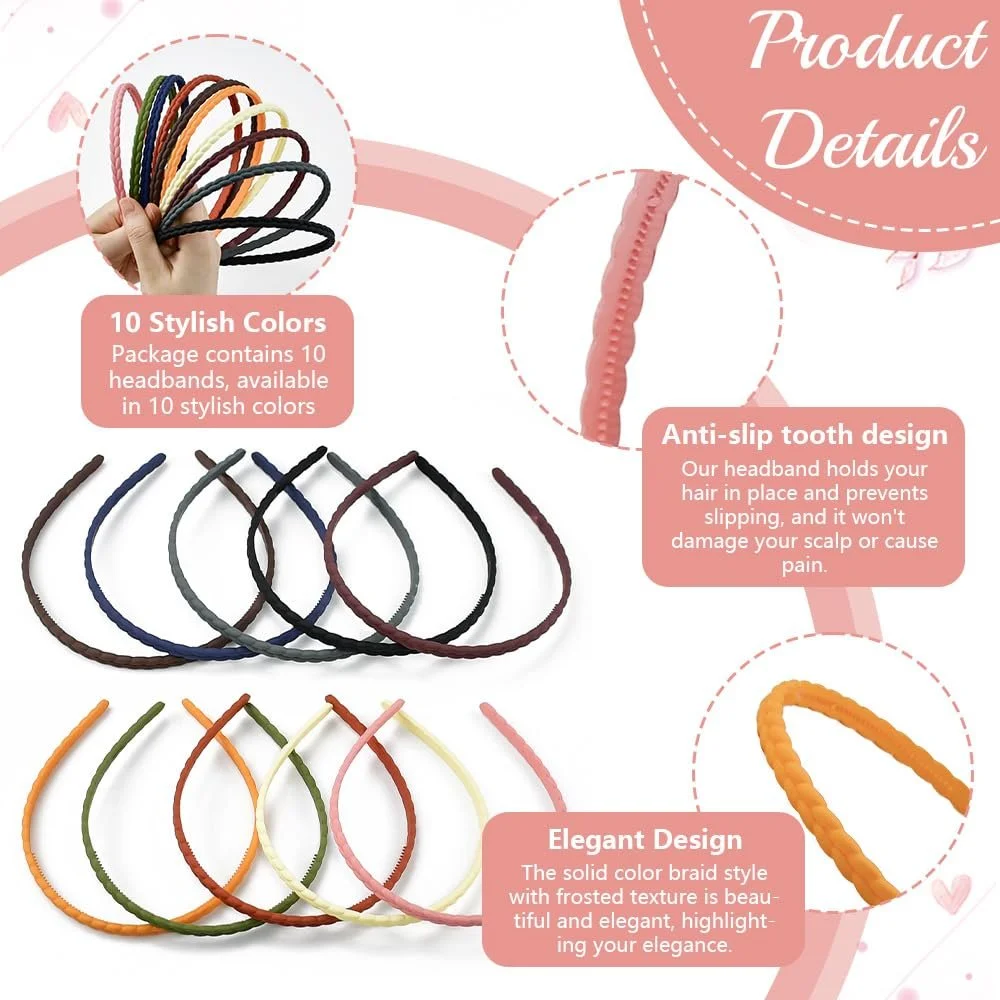 Тонкие обручи для волос, фото №3