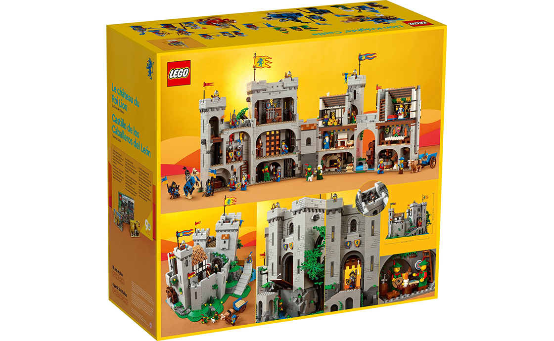 Детский конструктор LEGO Icons Замок львиных рыцарей (10305), фото №5