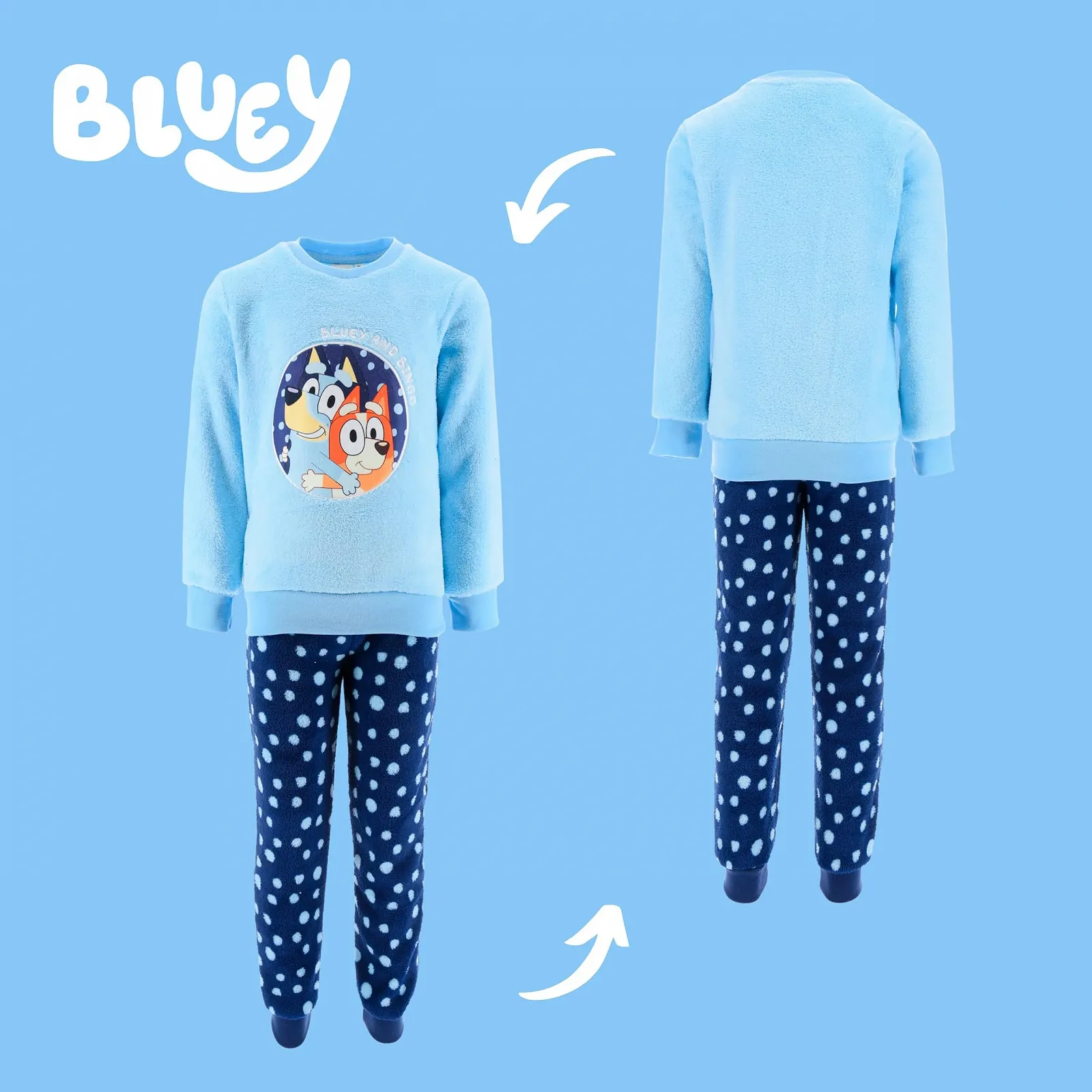Комплект дитячий BlueY: футболка та довгі штани, велюр, фліс, фото №9