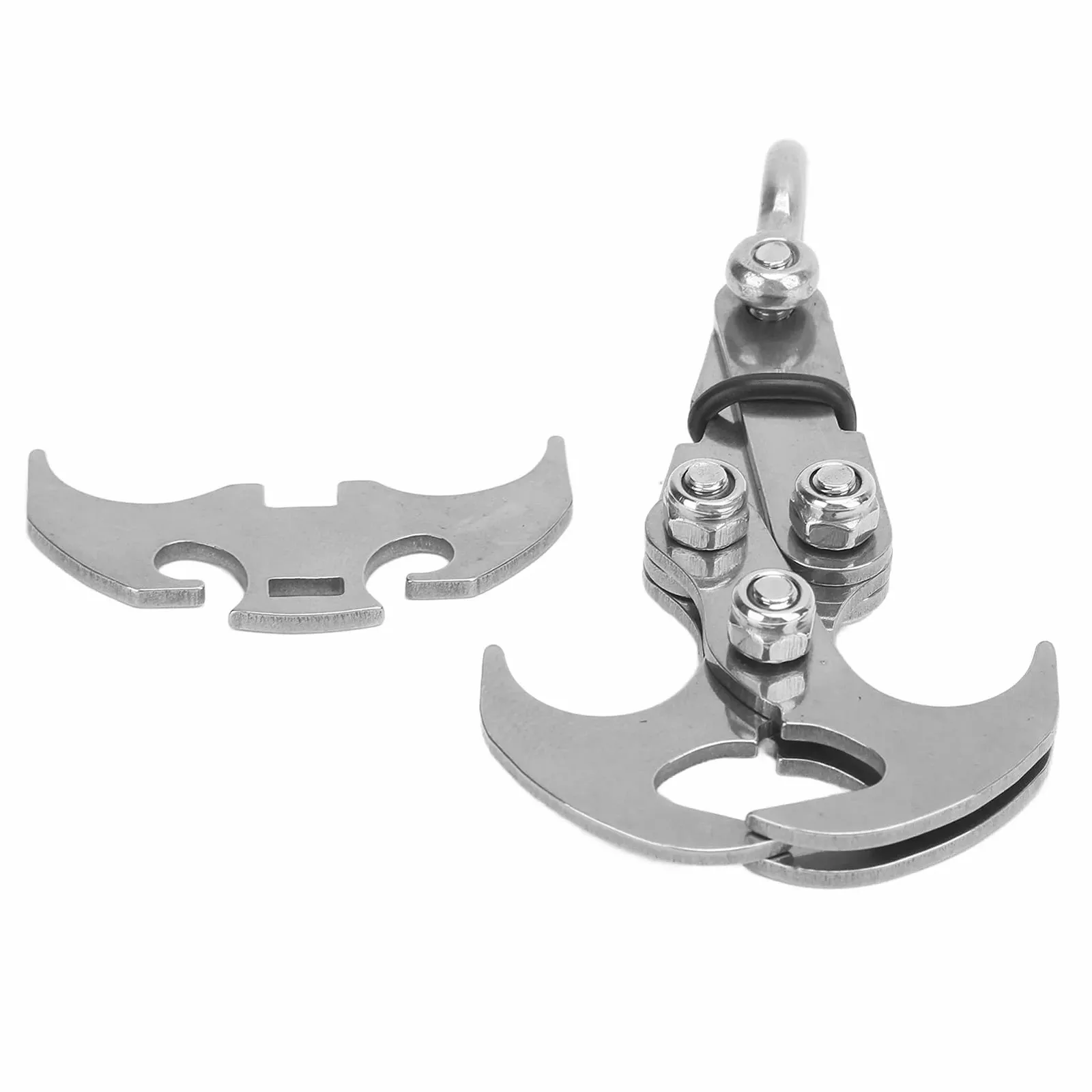 Крюк альпинистский Dilwe Многофункциональный из нержавеющей стали, фото №6